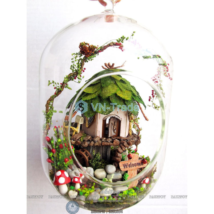 Ngôi Nhà Mô Hình DIY Tự Làm (PT-GN01)