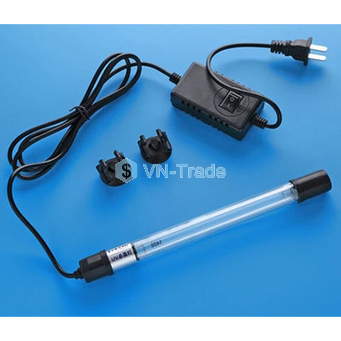 Đèn UV Triệt Khuẩn Cho Bể Cá 7W 20cm