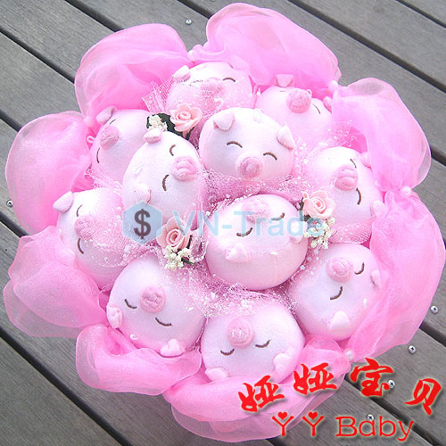 11 Heo Nheo Mắt Voan Hồng