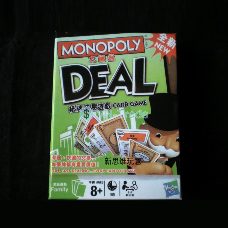 Monopoly Deal Card Game (Bài Cờ Tỉ Phú)