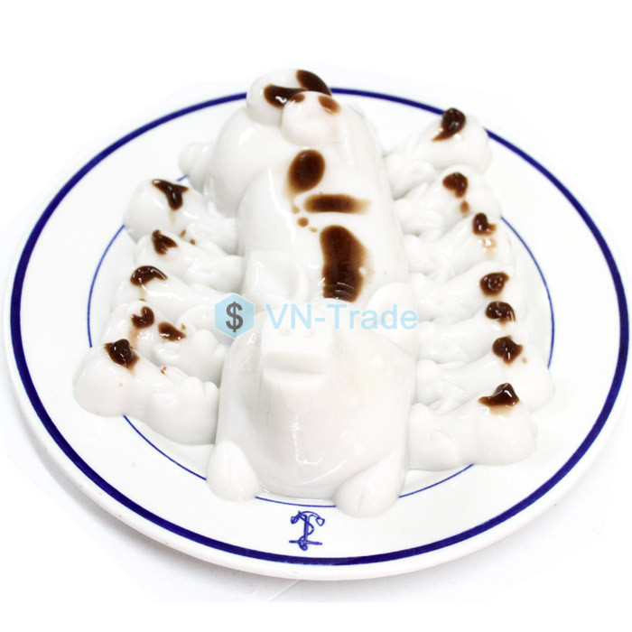 Bánh Trung Thu Rau Câu Bầy Heo