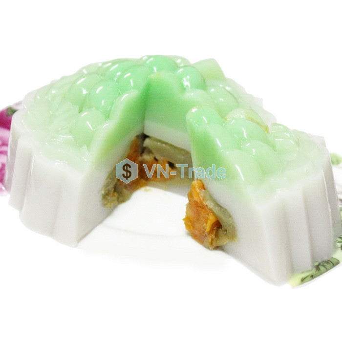 Bánh Trung Thu Rau Câu Nhân Đậu Xanh Trà Xanh