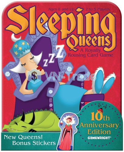 Board Game Sleeping Queens