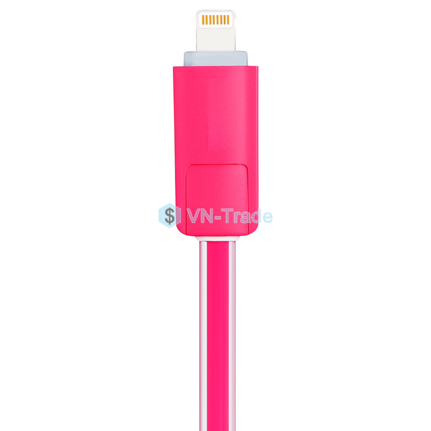 Cáp 2 Đàu Sạc Usb Benks