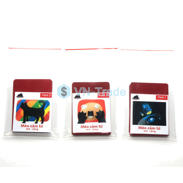 Combo Mèo Cảm Tử Pack 1 + Pack 2 + Pack 3