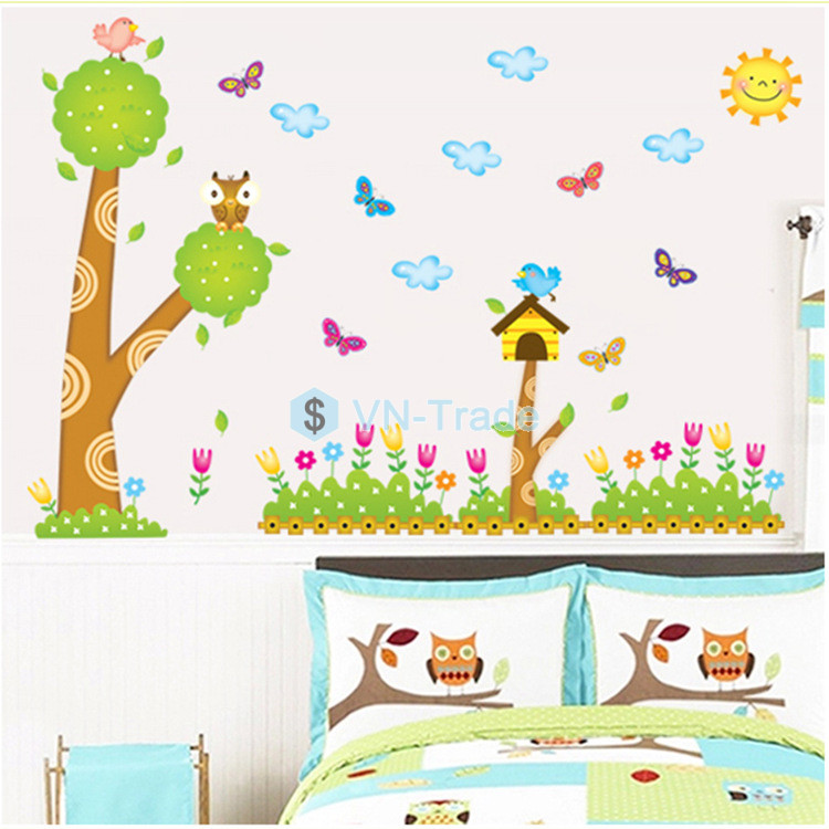  Decal Dán Tường Trang Trí Phòng AY9183 (60x90)