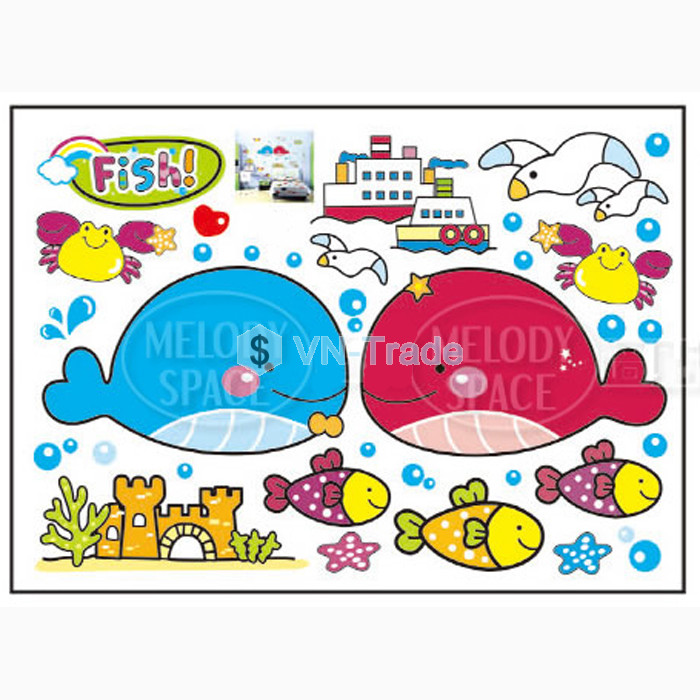  Decal Dán Tường Trang Trí Phòng DM57-0041