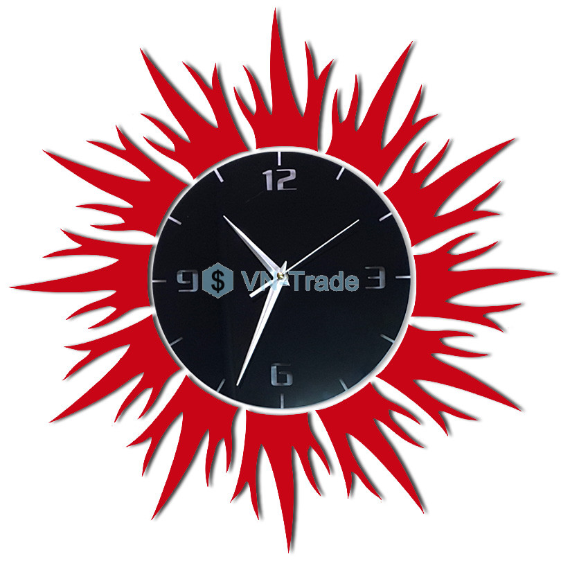 Đồng Hồ Treo Tường Hoa Hướng Dương 02