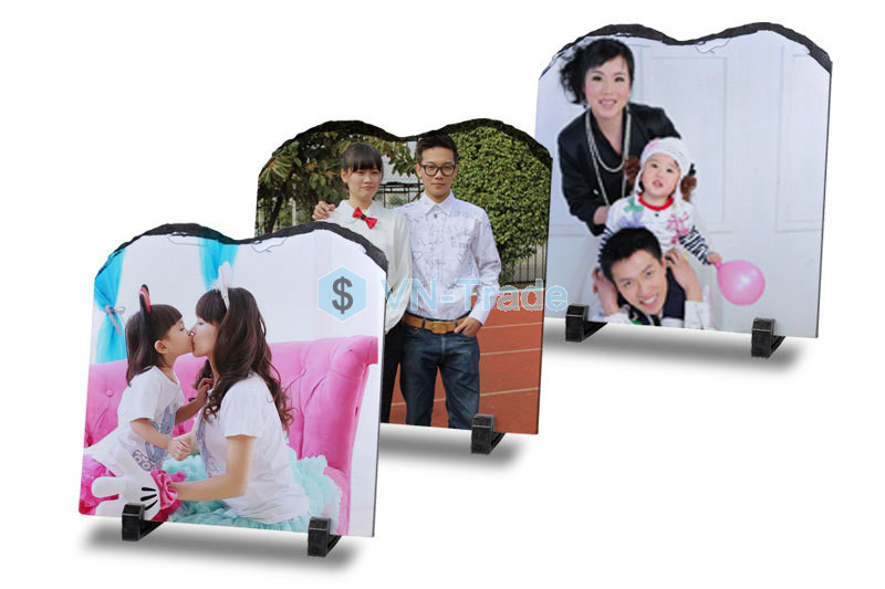In Hình Lên Đá Tự Nhiên Núi Đôi