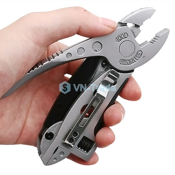Kìm Mỏ Lết Đa Năng Dụng Cụ Đi Phượt