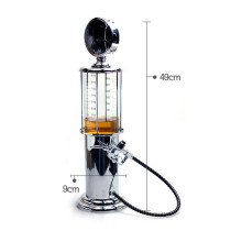 Tháp Đựng Trà Sữa Hình Cây Xăng 1 Vòi 