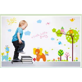  Decal Dán Tường Trang Trí Phòng AY824 (60x90)