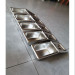 Combo 5 Khay Inox 1/9 Cao 6.5cm Nắp Nguyên