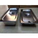 Combo 2 Khay Inox 1/3 Cao 10cm & 6.5cm Nắp Nguyên & Nắp Khuyết