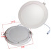 Đèn LED âm trần 4w ánh sáng toả (Trắng)