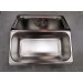 Hình Thực Tế Khay Inox 1/4 Cao 10cm Nắp Nguyên