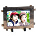 In Hình Lên Đá Khung Viền Gỗ Hình Chữ Nhật SBH-38