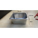 Khay Inox Đựng Thực Phẩm 1/2 Cao 15cm Không Nắp