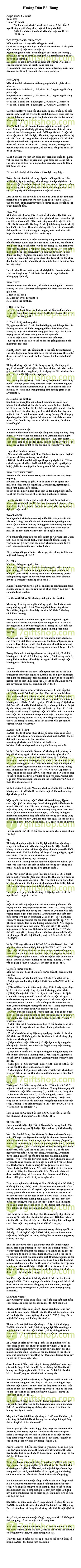 hướng dẫn bài bang hướng dẫn bài bang